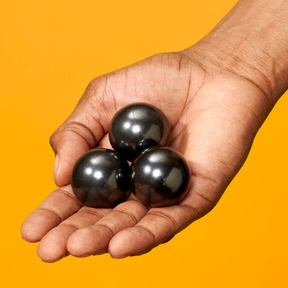 supers 33mm Magnet Balls gunmetal / 3-set