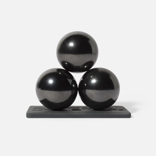 supers 33mm Magnet Balls gunmetal / 3-set